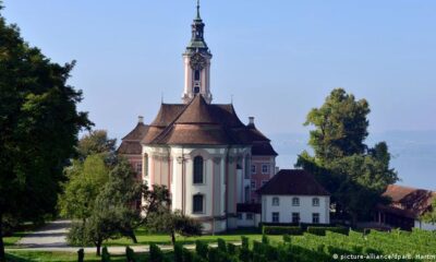 The Birnau pilgrimage church on Lake Constance