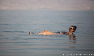 Israel bathes in the Dead Sea