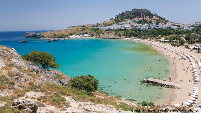 Lindos Bay, Greece